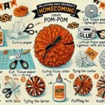 How To Make Pom Glue Ok State Homecoming