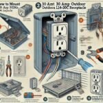 How To Mount A Starelo 30 Amp Outdoor Nema L14-30c